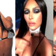 Aaliyah (“Try Again” screenshot via YouTube); Kim Kardashian West (@KimKardashian via Twitter)